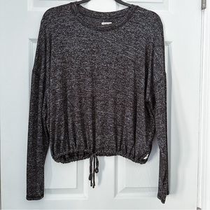 UpWest | Long Sleeve Tie-Waist Top | M